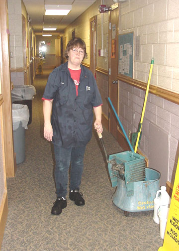 A day in the life of a janitor