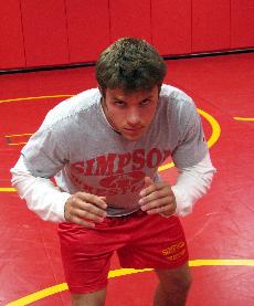 Simpson wrestler tries his hand at ultimate fighting