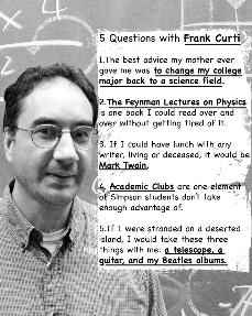 5 Questions for Frank Curti