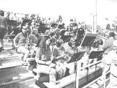 Pep band makes time to support Storm athletics