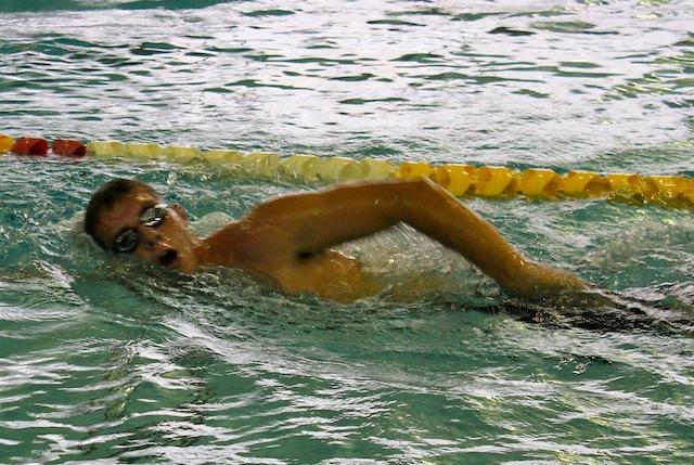 Swim team has record-breaking meet