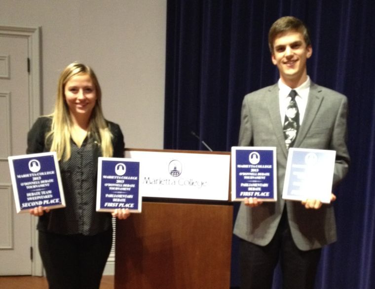 Simpson Debate champions of 2013 O’Donnell Debate Tournament