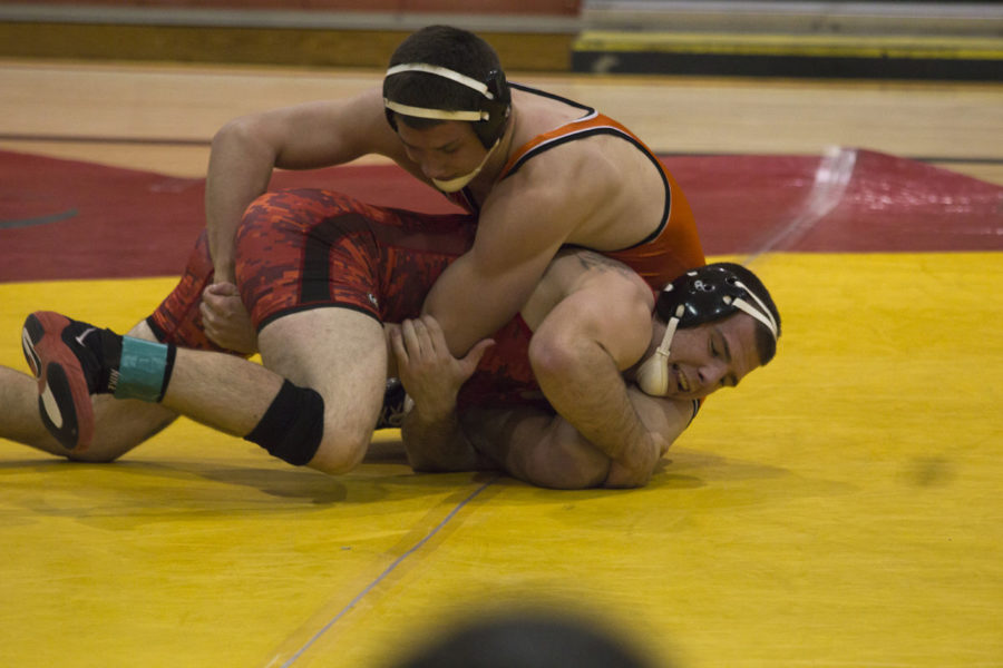 Wrestling team looking to pin down at the top
