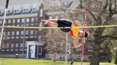 Pole vaulting requires speed, strength good technique