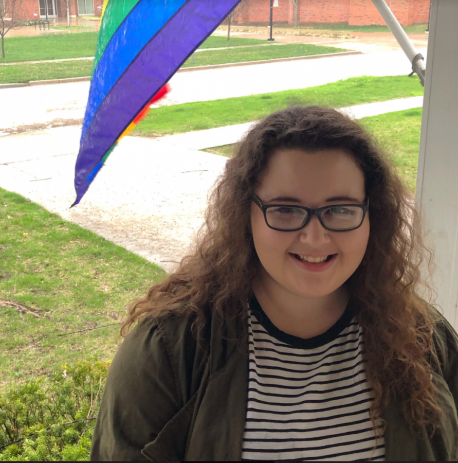Kaylyn Fisher is a senior graduating in December with a major in health services leadership. She is also the current president of Pride. 
Photo submitted by Kaylyn Fisher