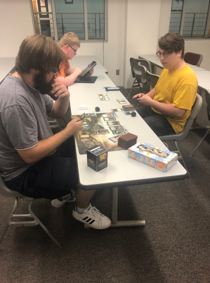 Tabletop Club plays Magic: The Gathering.