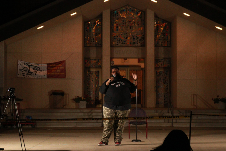 Comedian Ronnie Jordan performed in front of Smith Chapel on Monday night. He was the first of the CAB’s lineup for the fall 2020 semester.