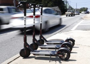 New Bird scooters available for Indianola residents.