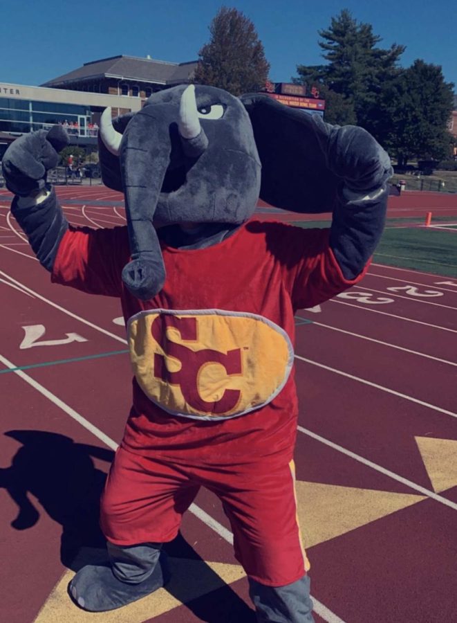 Thunder+is+Simpson+Colleges+newest+mascot.+