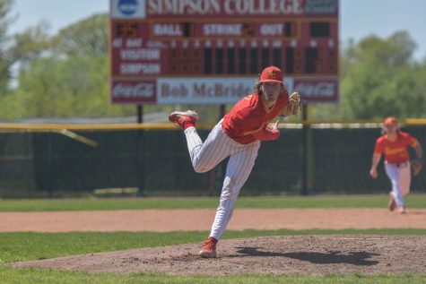 As Simpson’s top pitcher, senior Brady Held looks to lead the Storm to a successful 2022 season. 