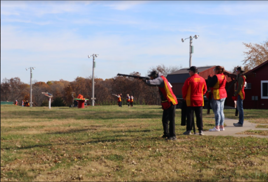 In its first year as a formally recognized athletic team, the Simpson College shooting team has experienced a great deal of success. 