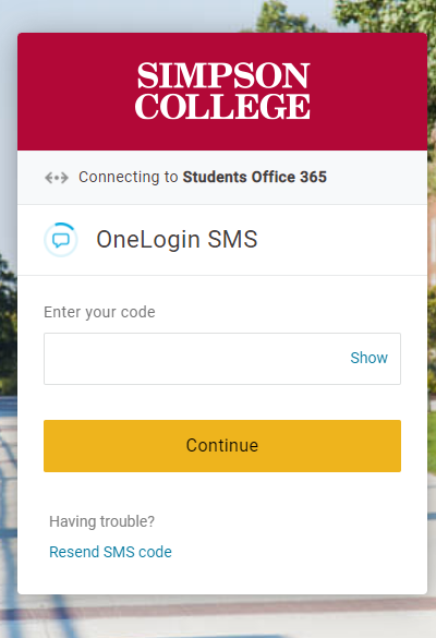 Simpson College has now enabled a one-login feature, something some students are struggling to utilize.  
