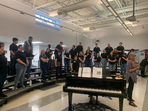 Simpson College’s choir travelled around Iowa to showcase the student’s talents. 

