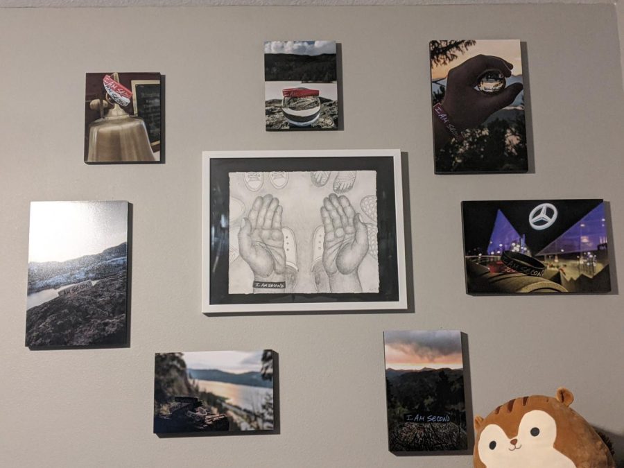 Lukes art hung in his bedroom. Luke was a photographer, a digital artist, an illustrator and a painter. 