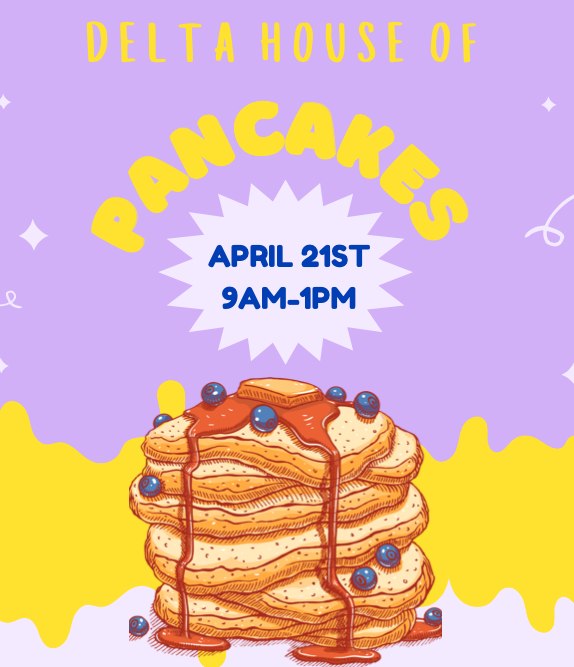 Pancakes for philanthropy: Delta house of pancakes