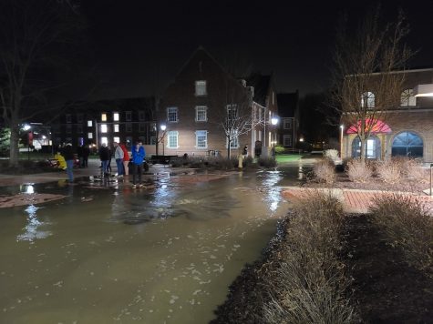 Simpson College faces yet another water main break in the 2021-22 academic year.