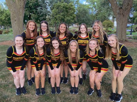 The Simpson College Dance Team is preparing for their upcoming season.