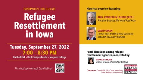 Simpson College remembers Iowa’s history of refugee resettlement