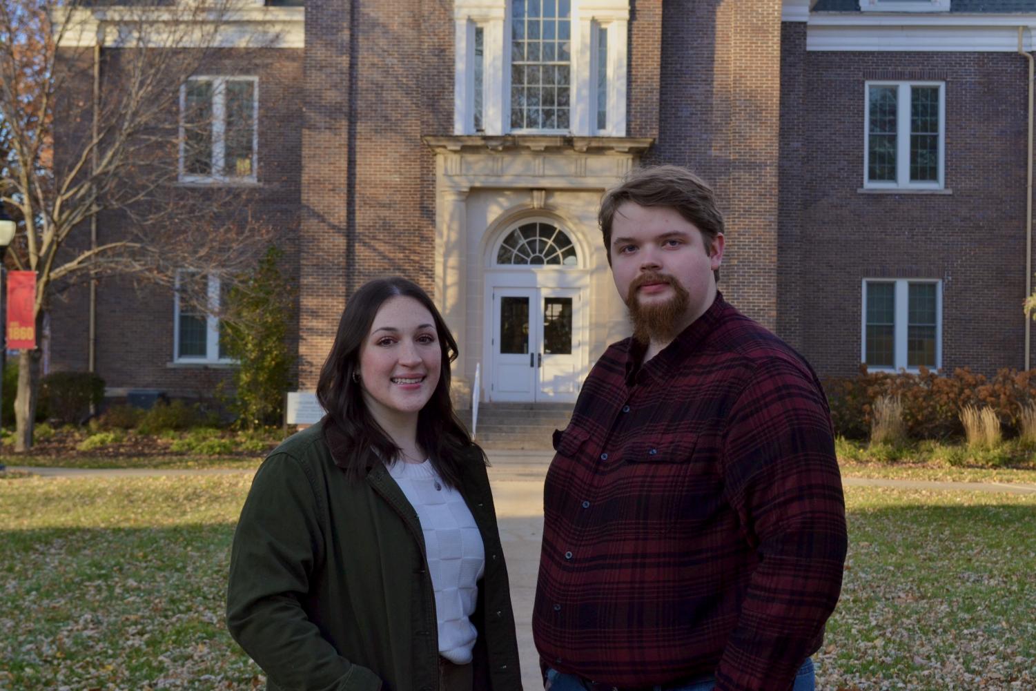 Scout Peery and Scott Krueger have become the newly elected Student Body President and Vice President