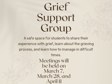 It’s important for people to have a way to deal with those emotions and have someone they can rely on for support. Simpson’s campus has recently added a group to do just that.