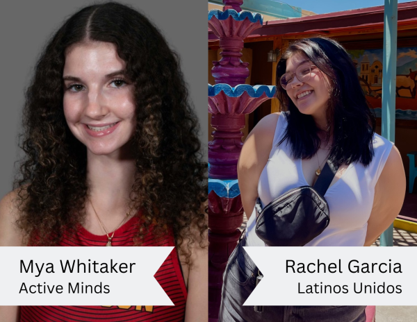 College is the perfect time to hone in on leadership skills. First years Mya Whitaker and Rachel Garcia understand this as the presidents of Active Minds and Latinos Unidos.