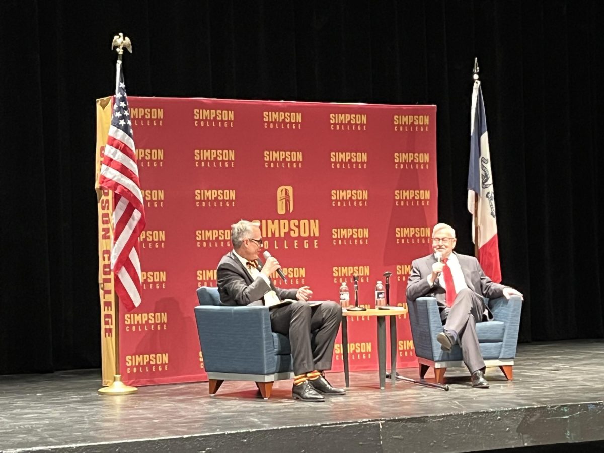President+Jay+Byers+interviews+former+Iowa+governor+and+ambassador+to+China+Terry+Brandstad+about+relations+between+the+U.S.+and+China.