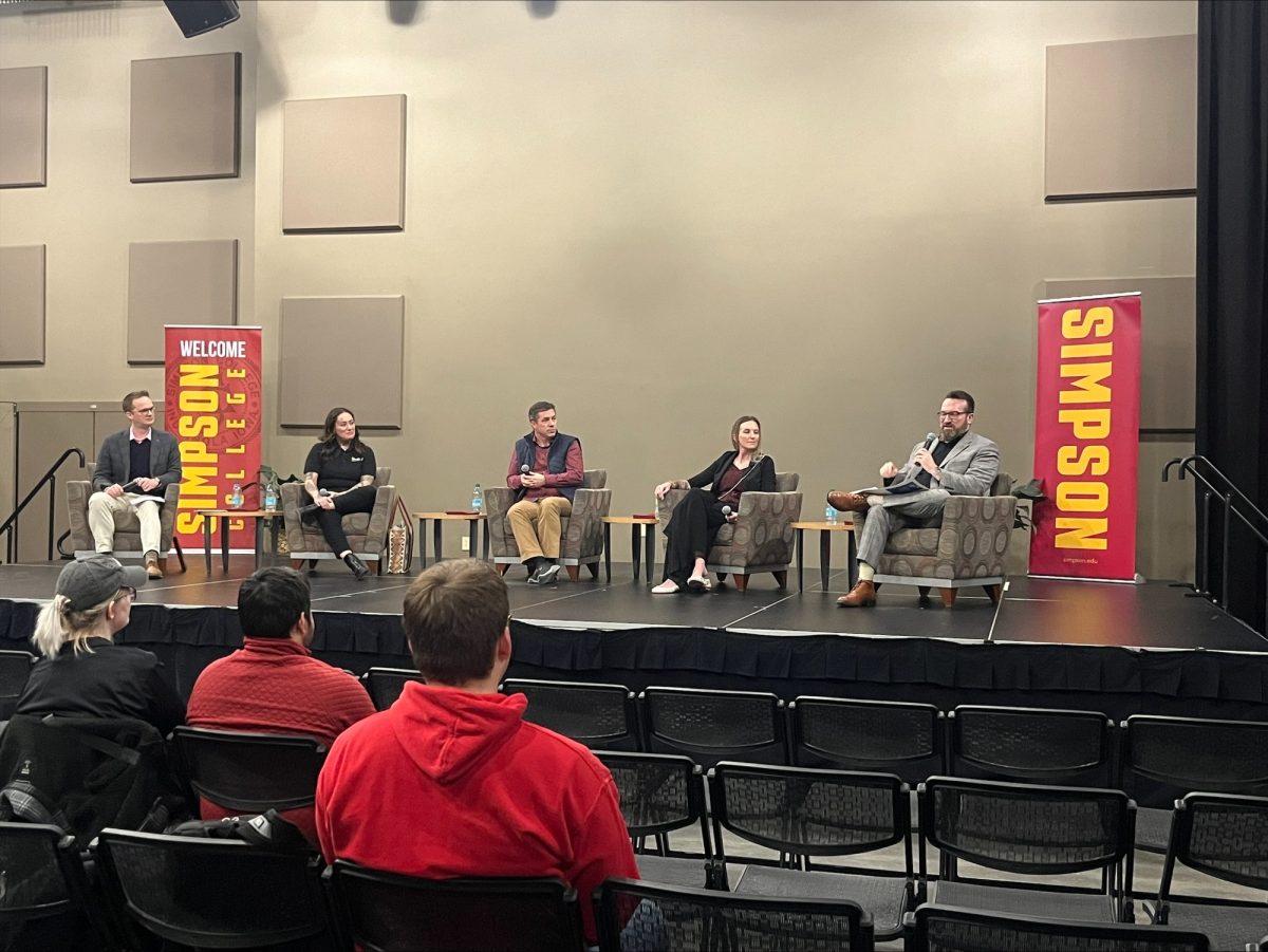 AI Panelist Experts - From left to right: Kyle Hauswirth, Alexis Diediker, Steve Billingsley, Shanna van Mersbergen, Brandon Blankenship