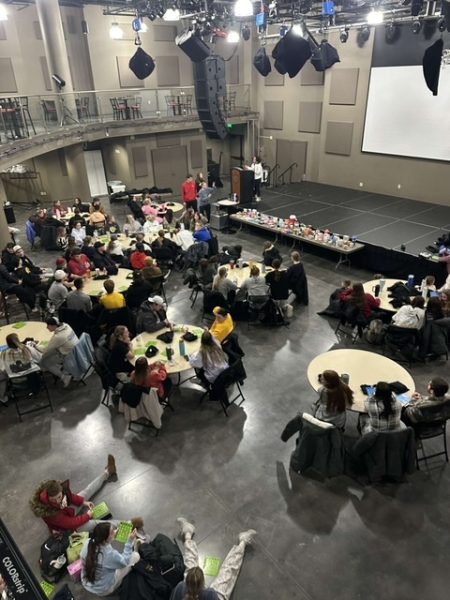 Simpsons pre-health and exercise science club met for their first event of the semester, bingo.