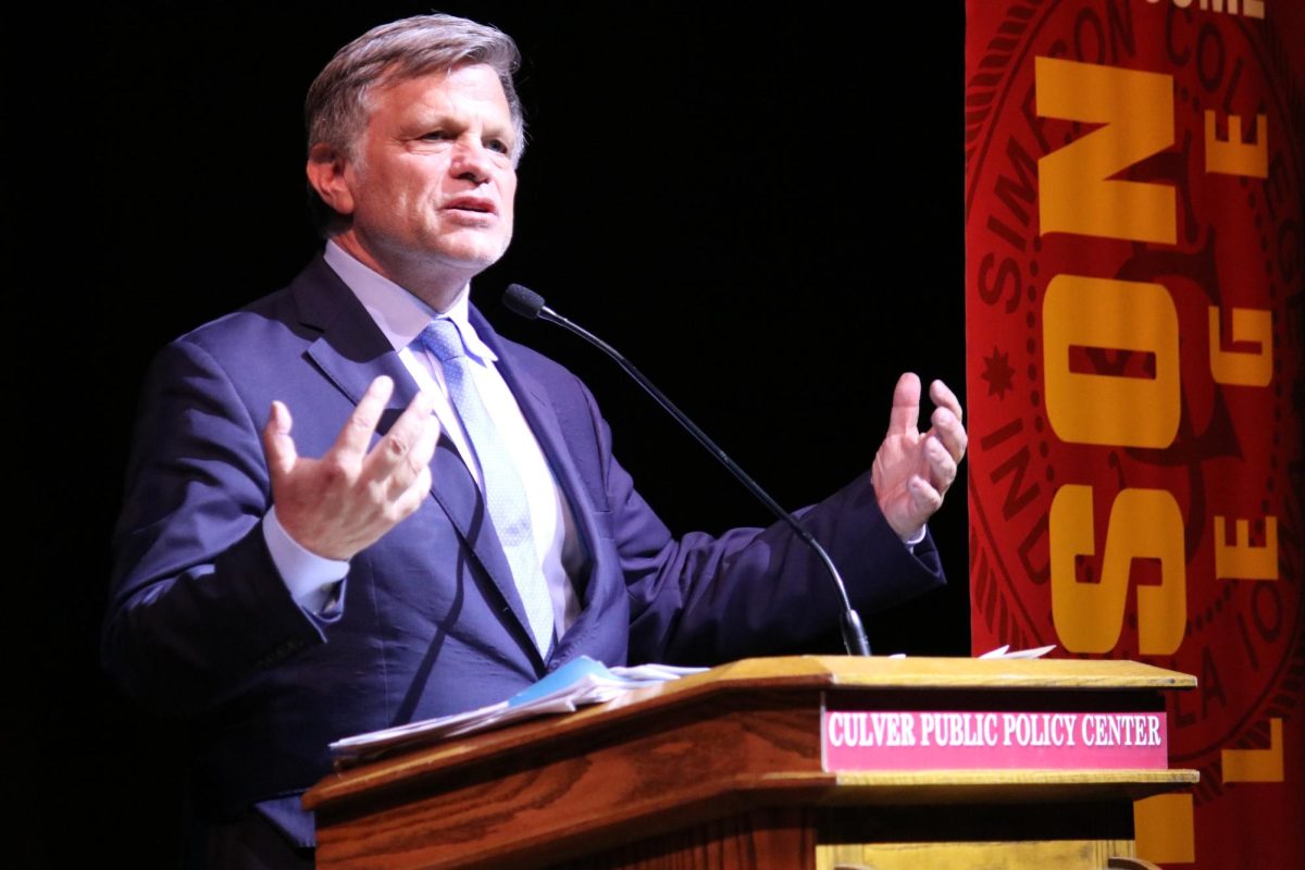 Douglas Brinkley speaks at the 15th Annual Culver Lecture