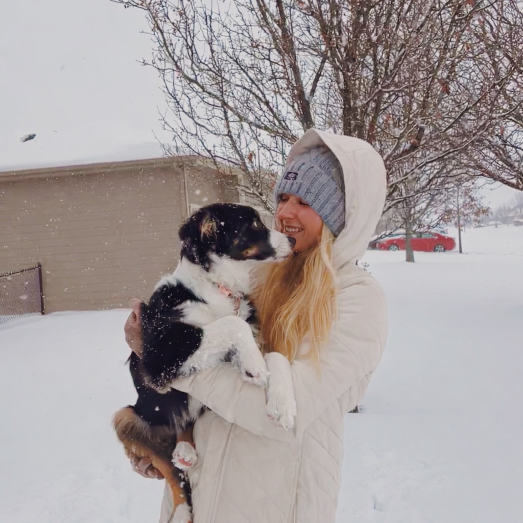  Savannah Richardson and her puppy, August (submitted photo)